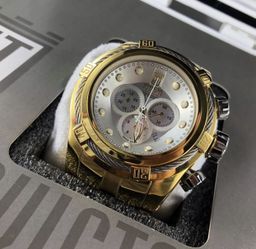 LIMITED EDITION Jason Taylor Invicta Bolt Zeus Chronograph 18K