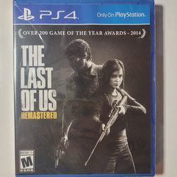 Ps4 Ps5 Game... The Last Of Us Remastered Brand New !!!