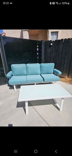 Outdoor Sofa & Table