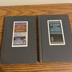 Two Hardcover Lefty’s Little Library Of Fly Fishing Books By Lefty Kreh