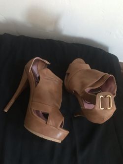 Brown Heel Shoes