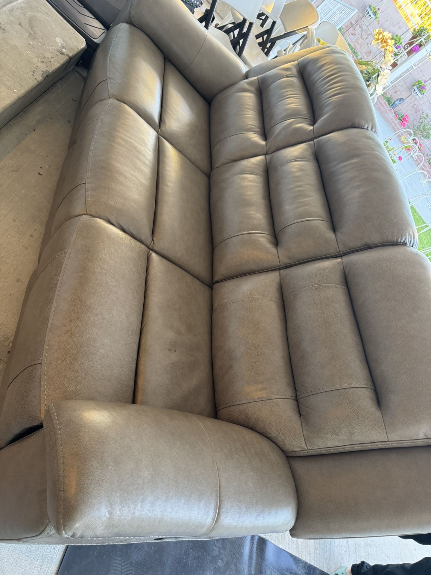 Reclining Couch Leather 