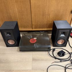 Klipsch R-15PM and Pro-Ject Turntable Package