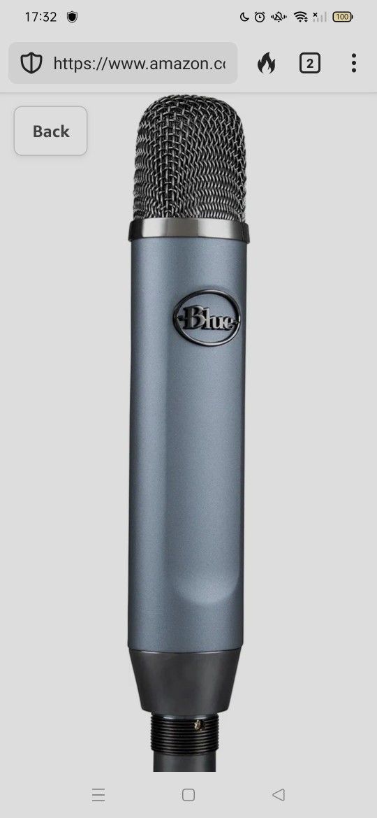Blue Ember Microphone