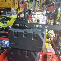 RYOBI
40V HP Brushless 18 in.
Cordless Battery Powered
Chainsaw (Tool Only)