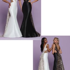 New With Tags Size 8 Sparkle Formal Gown $99