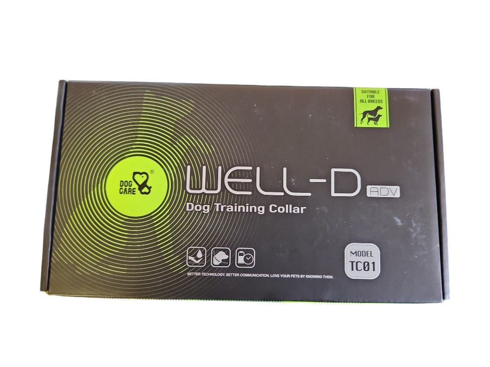Well-D Dog Training Collar TC01 Model