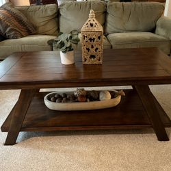 Coffee Table And End Table Set
