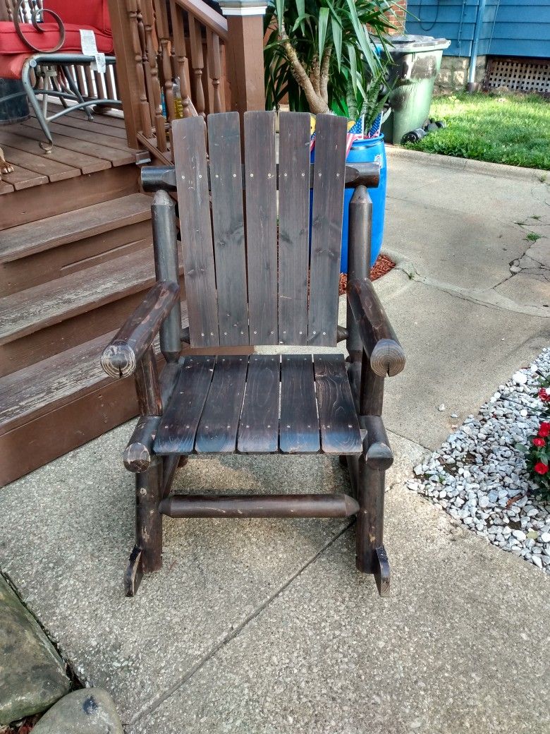 Wooden Rocker