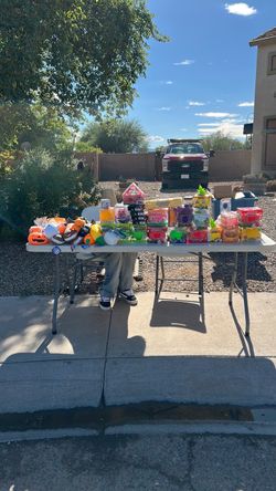Squishy yard sale 24 October