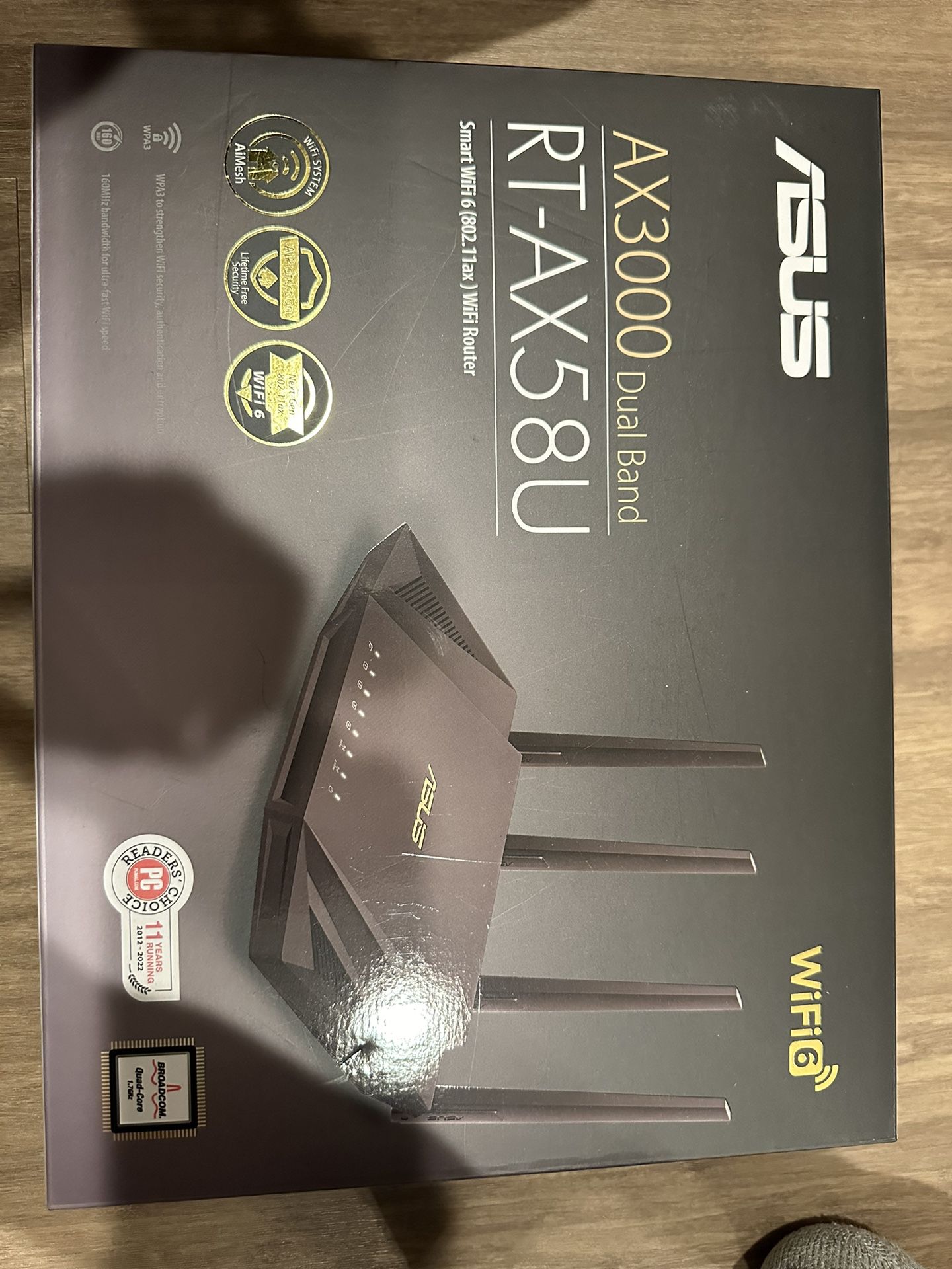 ASUS Dual Brand Smart WiFi and router
