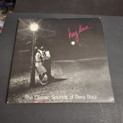 "Hey Love... The Classic Sounds Of Sexy Soul" 3-LP Vinyl Set, Released 1986 Artists From 1 Media: Near Mint Sleeve: Very Good+ SEE DESCRIPTION