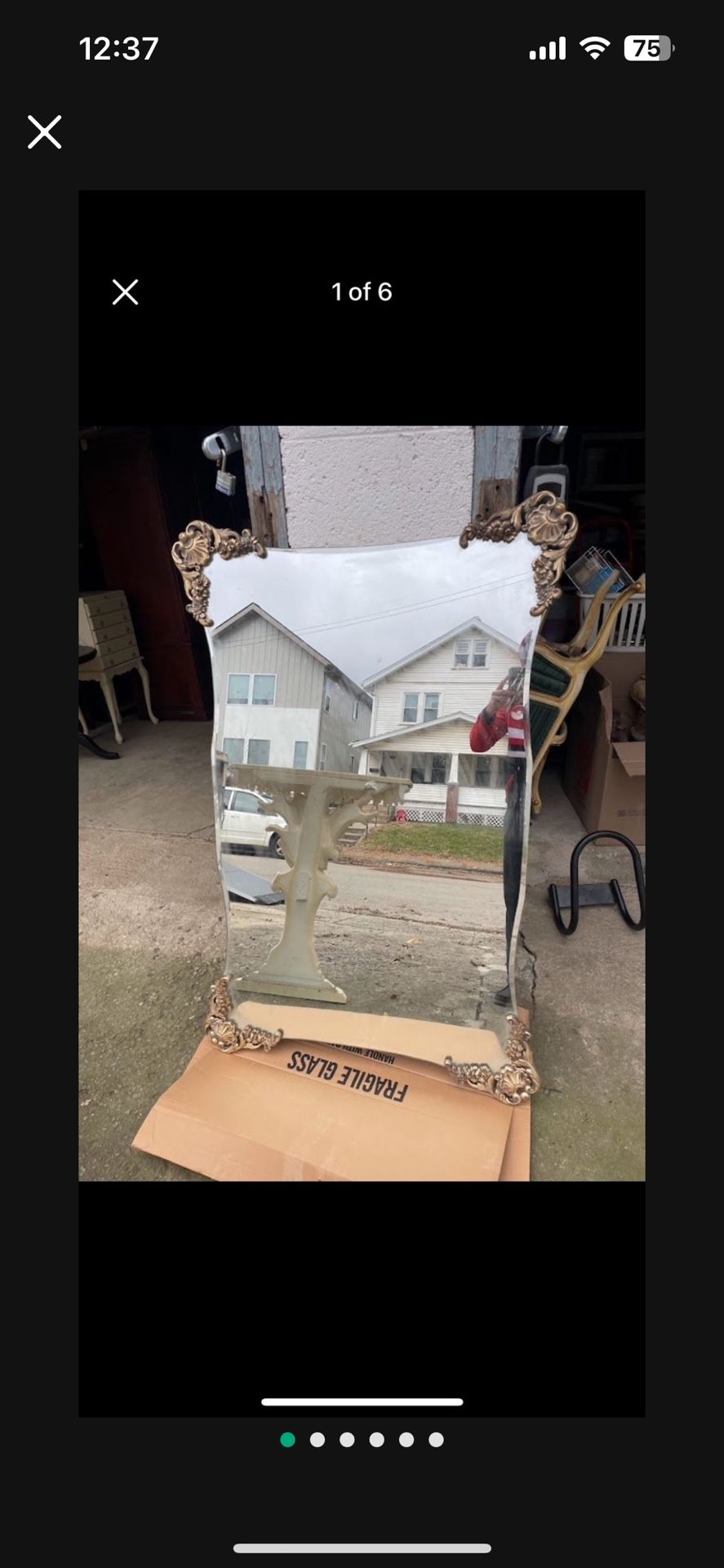 Antique Mirror (Older and High Quality!)