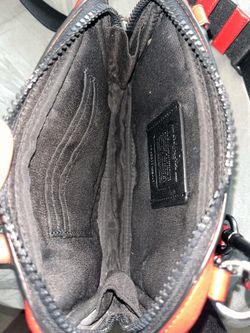 Red Coach Side Bag