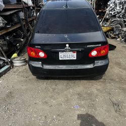 2003 Corolla Left And Right Tail Lights 