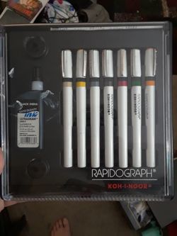 Rapidograph pen set