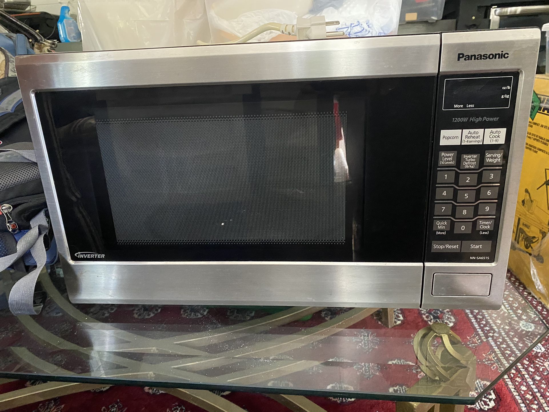 Panasonic Stainless Steel Microwave