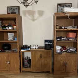 Book Shelf And Cabinet 