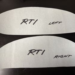 YAMA-LAND RESTORATION YAMAHA ENDURO BADGE BIKE FUEL TANK PIN STRIPE TEMPLATE 