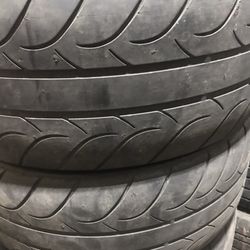 275/40/20 Drag Radials (2) And Pirelli P-0 (3)