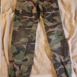 Boys Camo Joggers