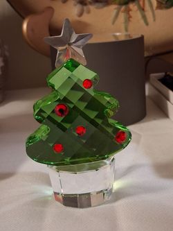 Swarovski Crystal rare Christmas Tree