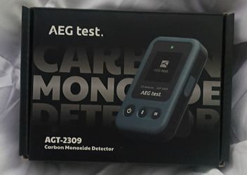 New AEGTEST AGT-2309 Portable Carbon Monoxide Detector