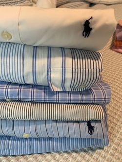 Polo Ralph Lauren size M. $35 each. El portal area Pick up