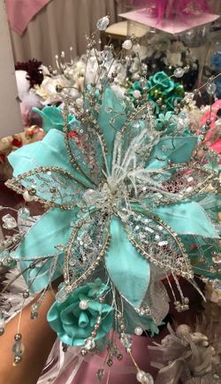 Tiffany blue bouquet