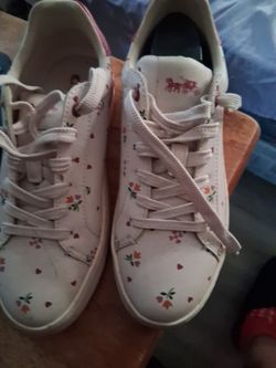 Coach Floral Print Low-Top Sneakers