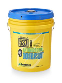 Sentinel 537 Liquid Smoke & Odor Encapsulant CLEAR 5 GAL Pail