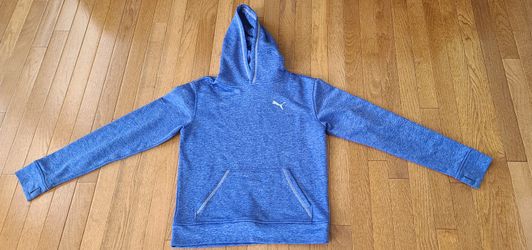 Boys Large Blue Puma Hoodie