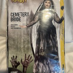 Cementary Bride - Halloween Costume - new - size plus 1X