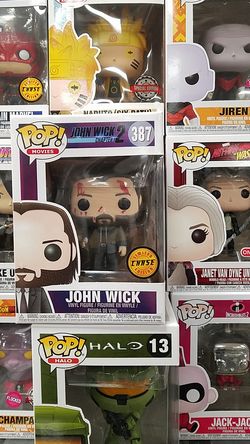 John Wick funko pop movies chase and regular