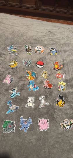24 pokemon patches