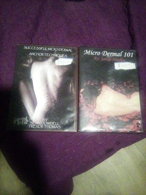 How To Do Microdermals DVD and Piercing Book