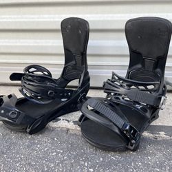 Burton Cartel X Re:Flex snowboard bindings MEN'S MEDIUM black