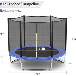8 Ft Trampoline for sale