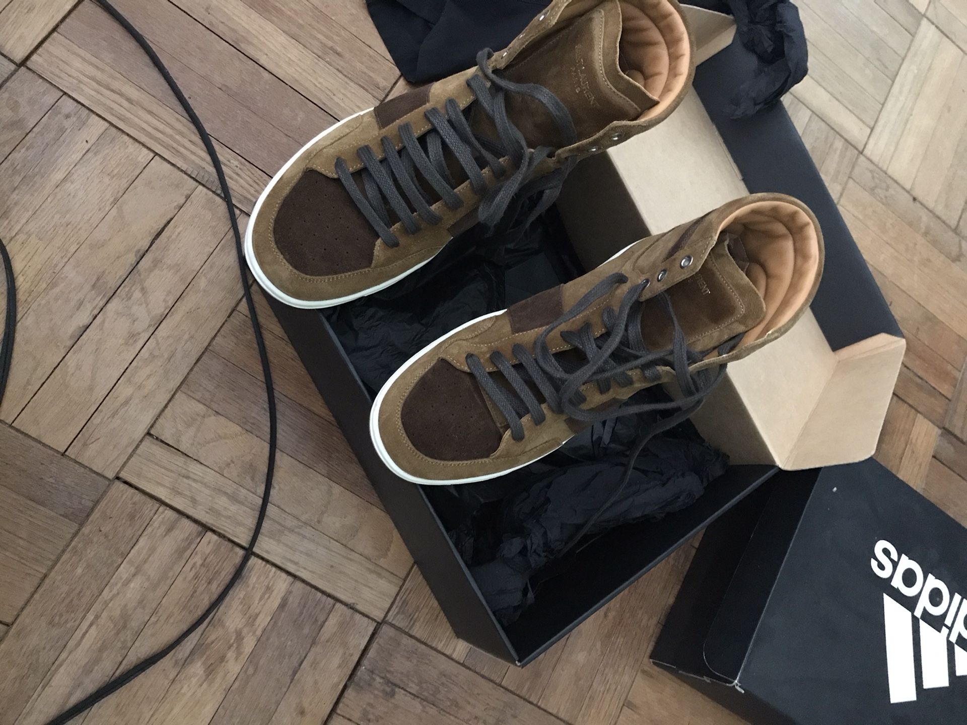 Saint Laurent High Top Sneaker