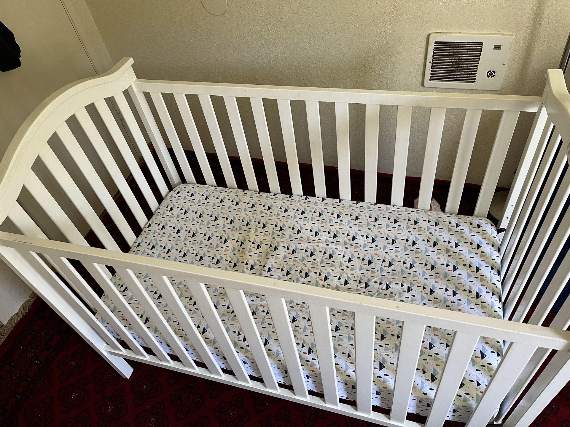 Baby bed With Mattress 