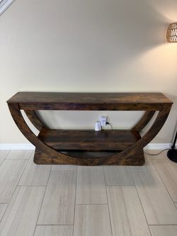63” Entryway Console Table NEW
