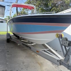 25ft Beach Craft Open Fisherman 