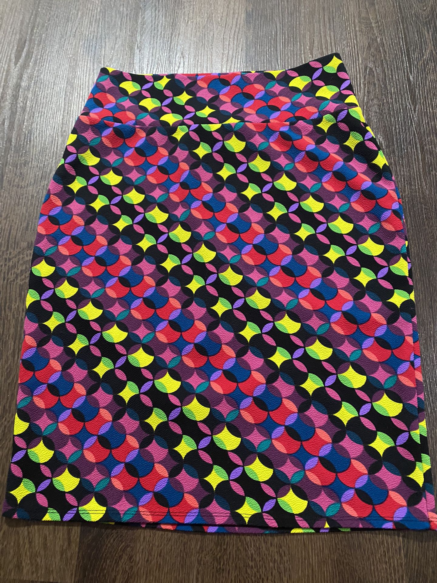 Womans Colorful Pencil Skirt Size XL By LulaRoe #13