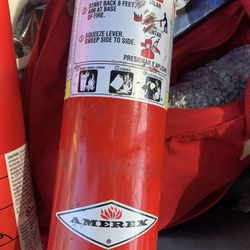 Amerex fire extinguisher (full & ready to deploy)