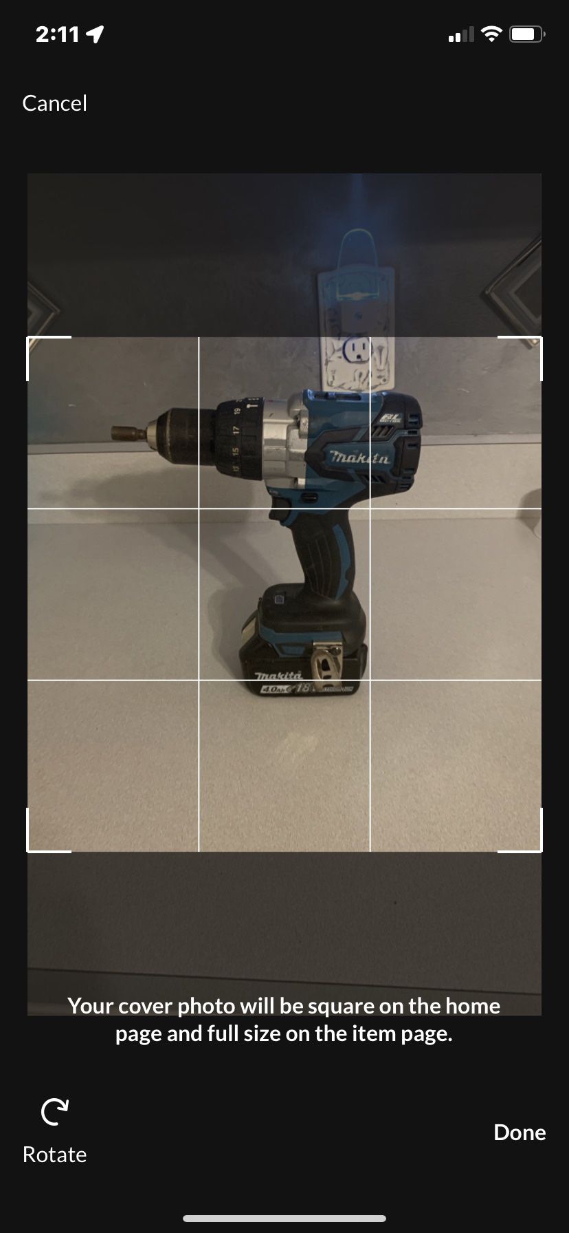 Electric Drill.  Makita