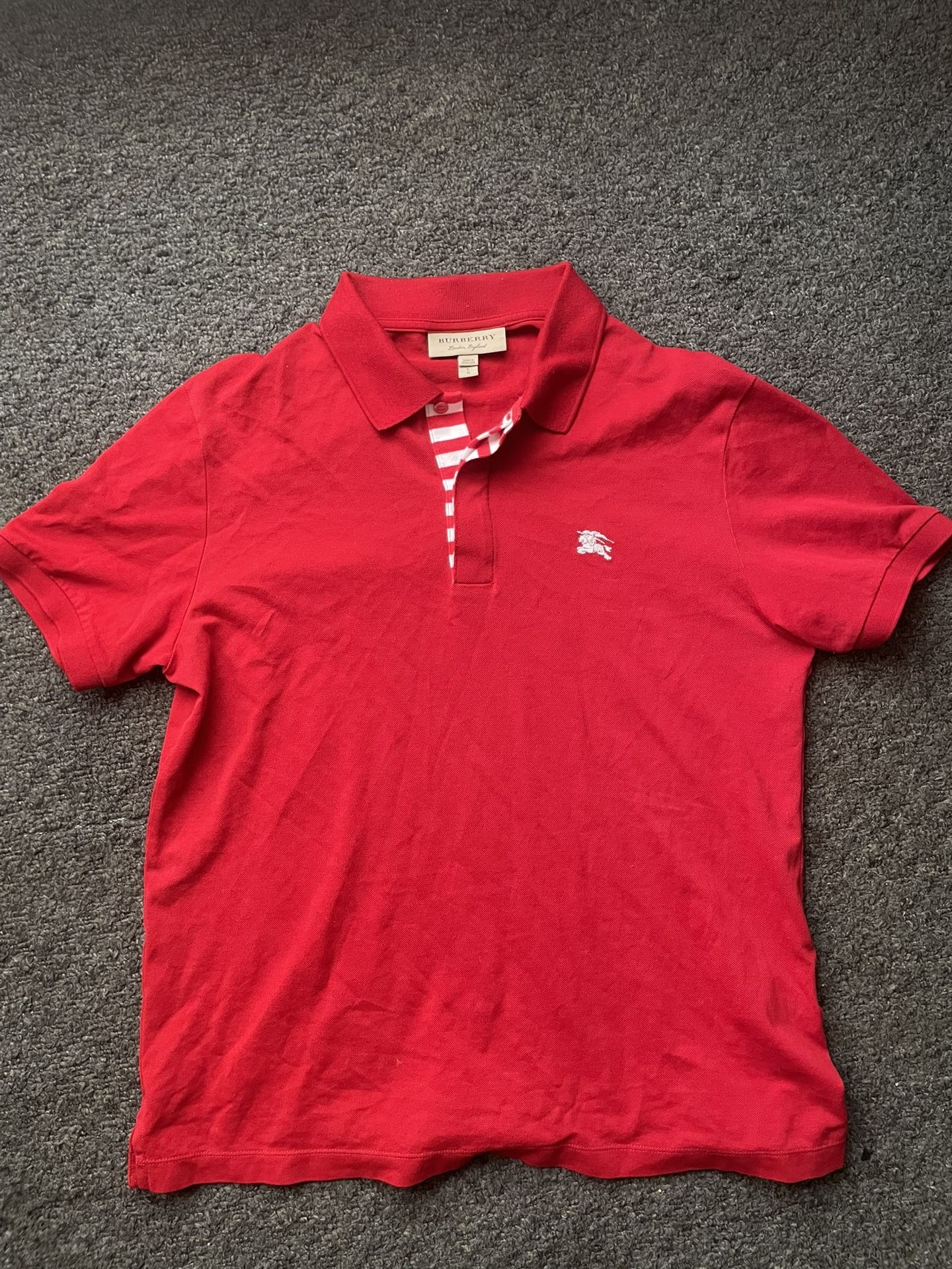 Burberry Shirt And Versace Shirt