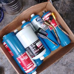 Propane Tank Bottles Torch Hand Tool Box