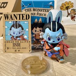 Labubu The Monsters x One Piece Series - Jinbe