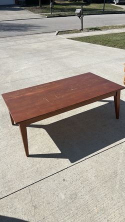 Pine solid wood coffee table