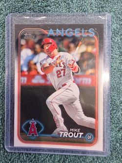Topps Mike Trout Angels Baseball Card